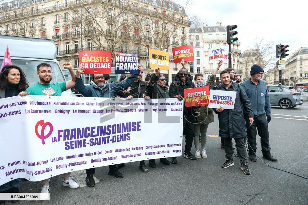 March Against Racism In Paris