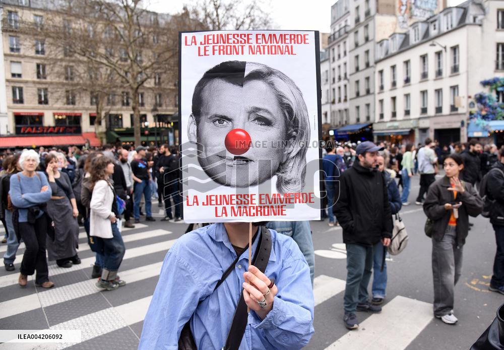 March Against Racism In Paris