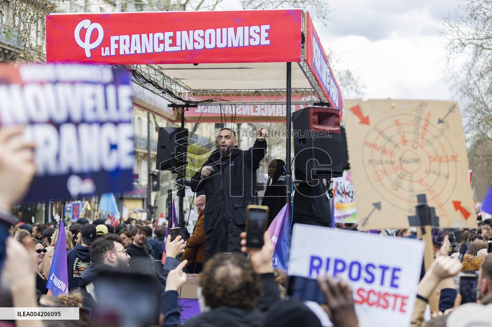 March Against Racism In Paris