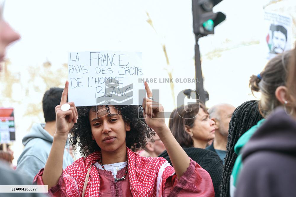 March Against Racism In Paris