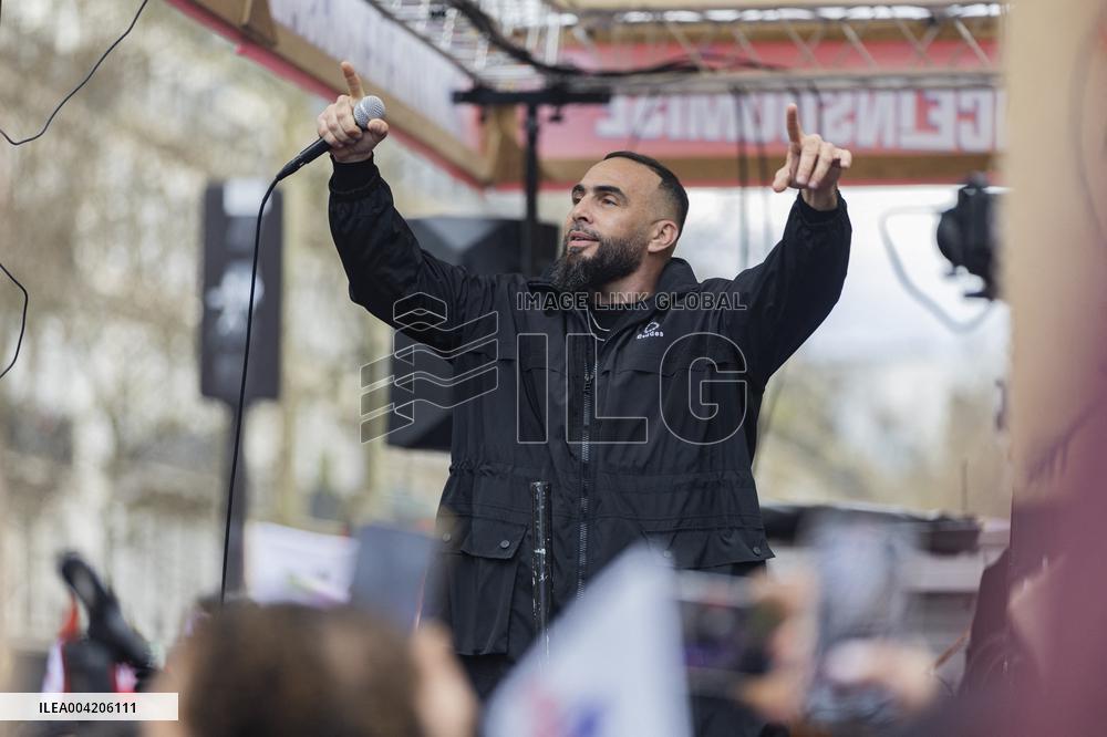 March Against Racism In Paris