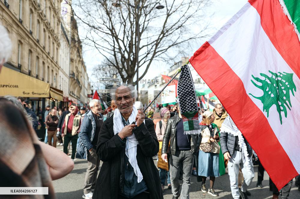 March Against Racism In Paris