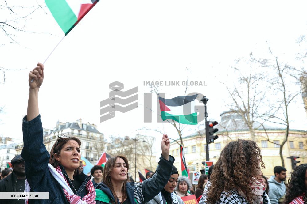 March Against Racism In Paris