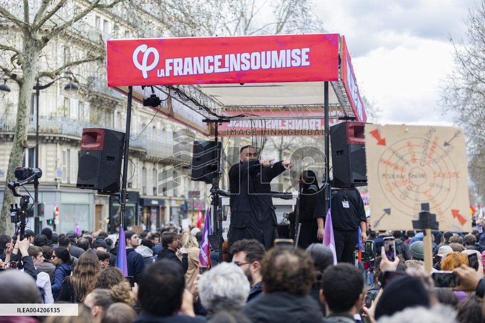 March Against Racism In Paris