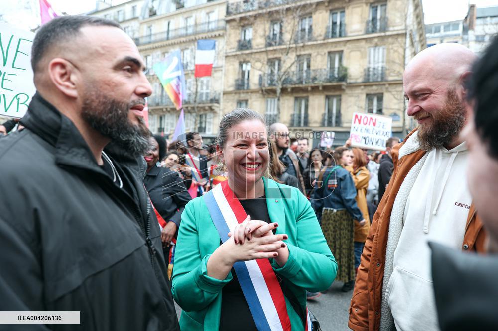 March Against Racism In Paris