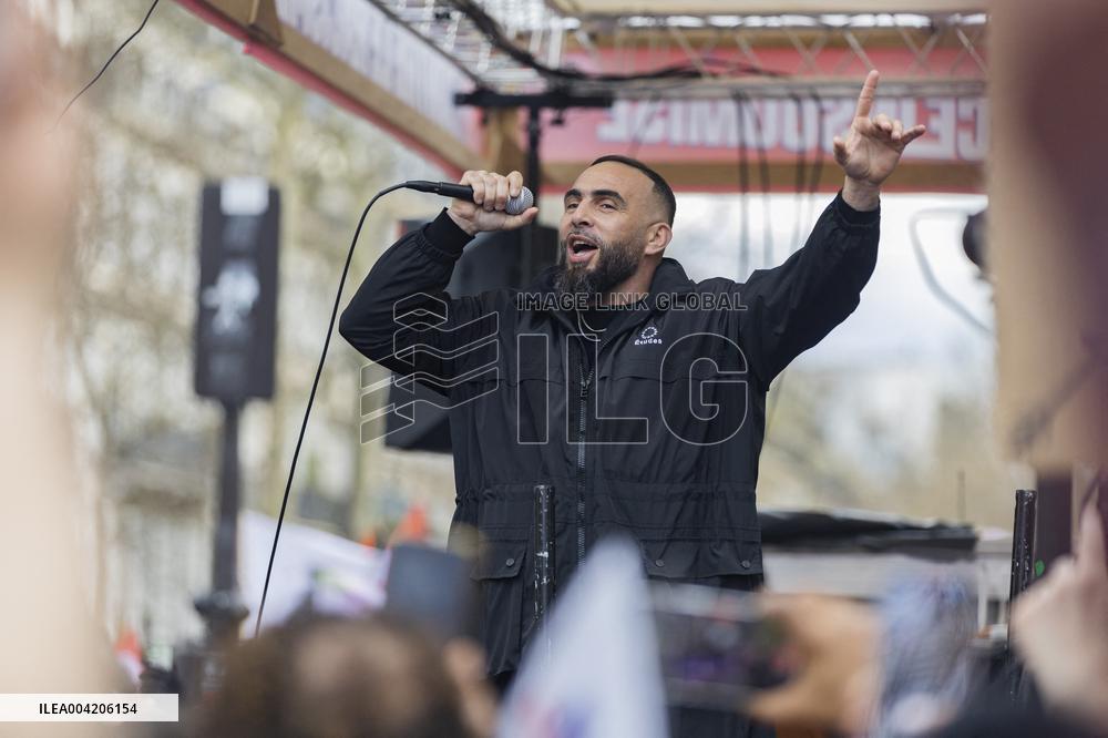 March Against Racism In Paris