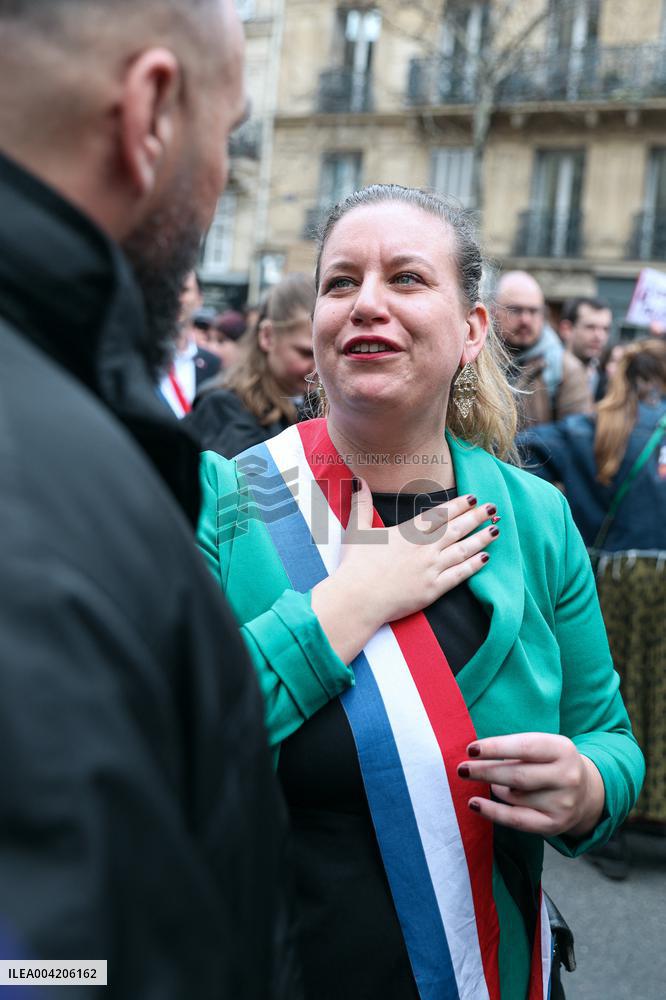 March Against Racism In Paris