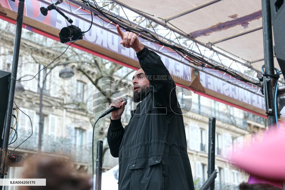 March Against Racism In Paris