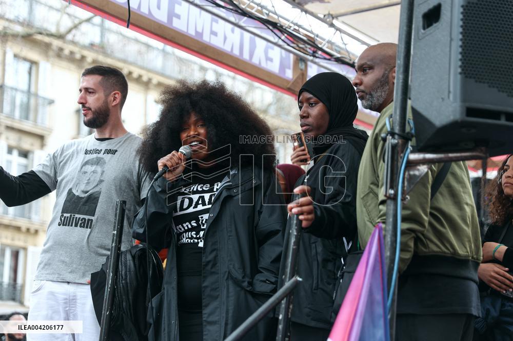 March Against Racism In Paris