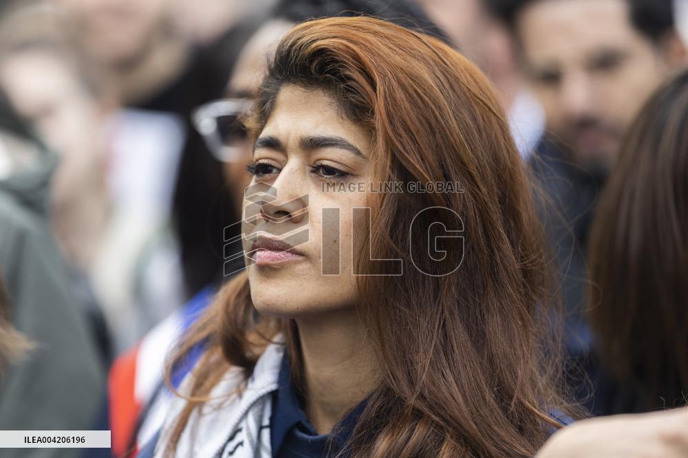 March Against Racism In Paris