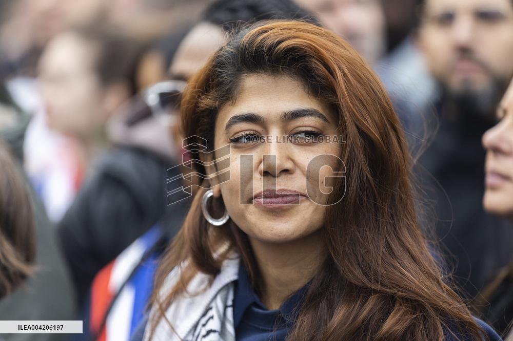 March Against Racism In Paris
