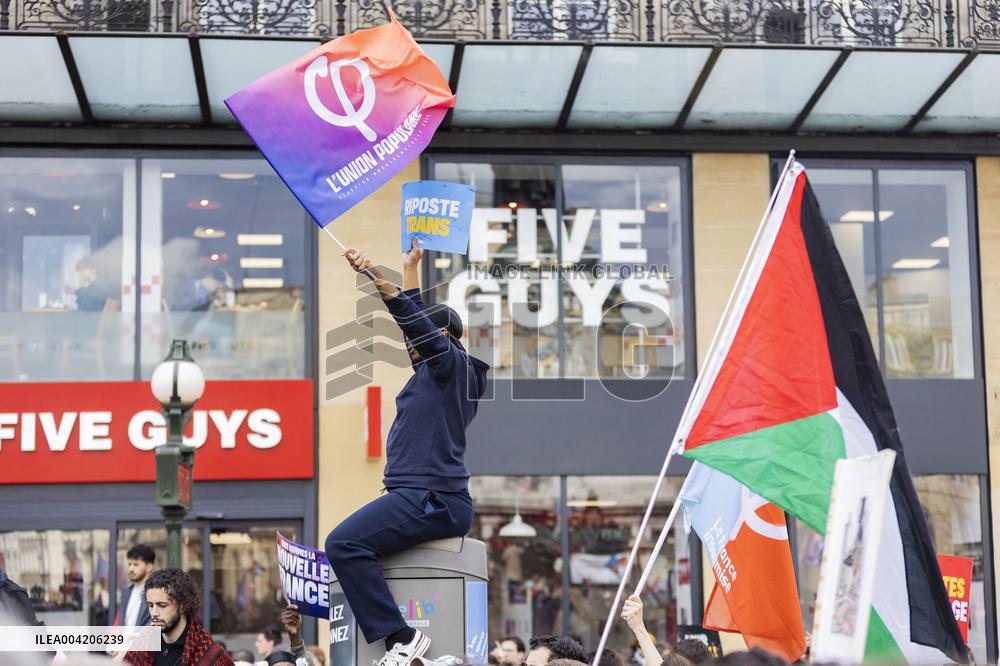 March Against Racism In Paris