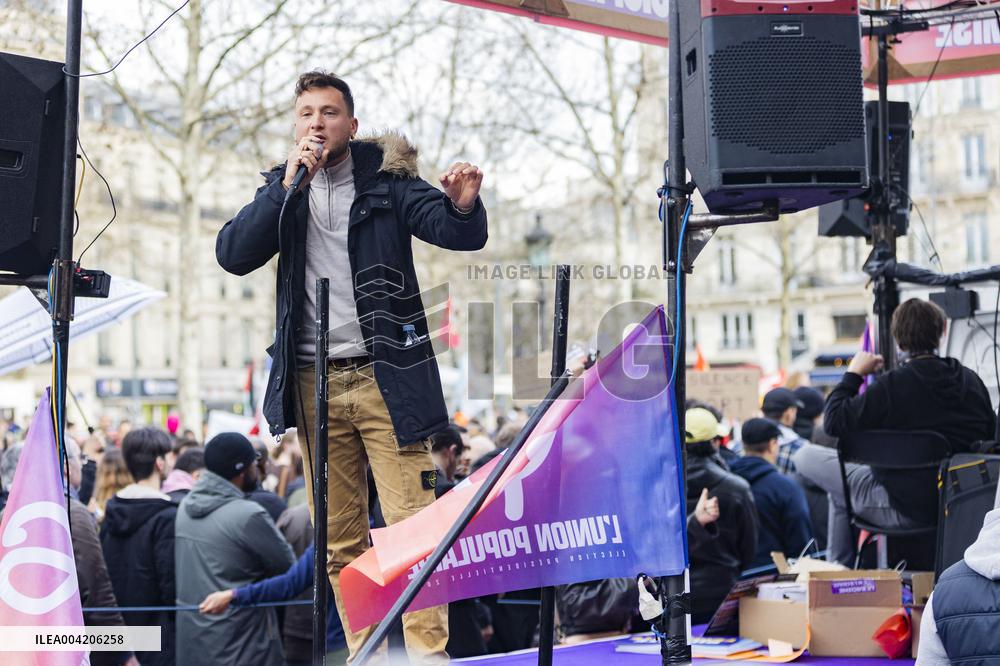 March Against Racism In Paris