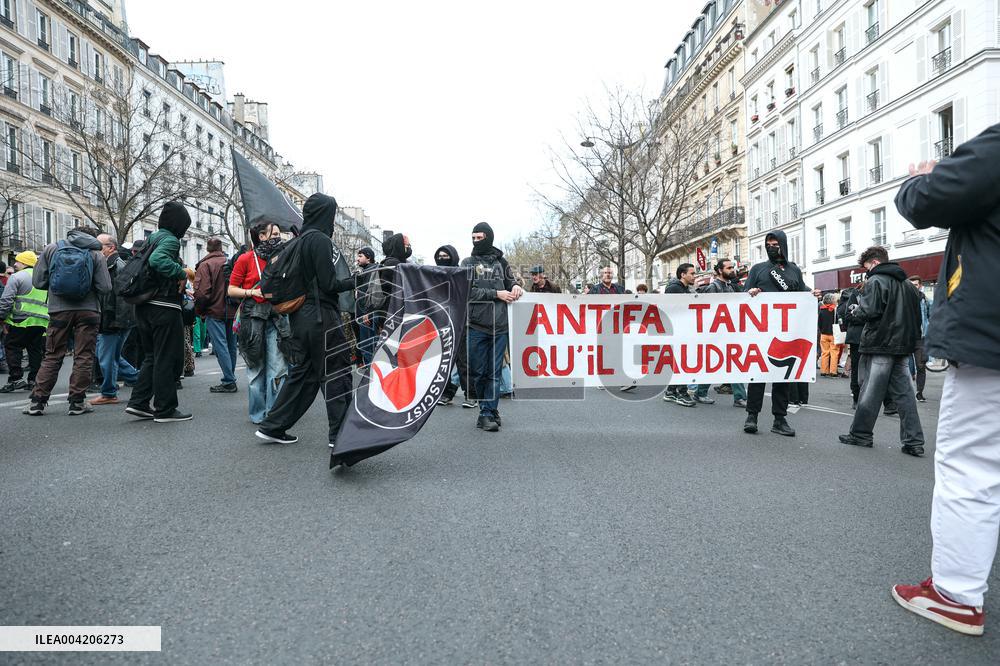 March Against Racism In Paris