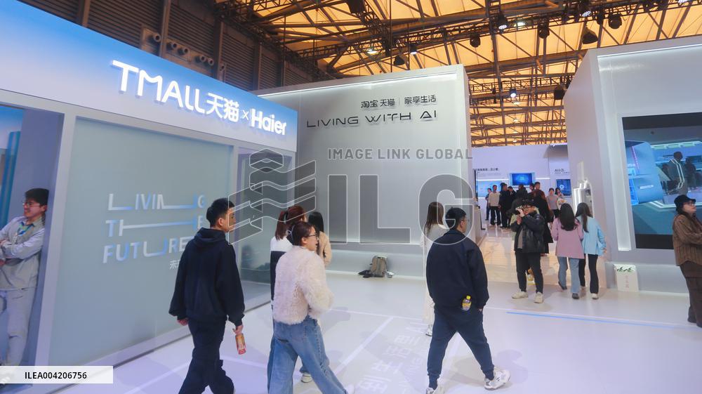 Virtual Home Experience Cabin at 2025 AWE in Shanghai