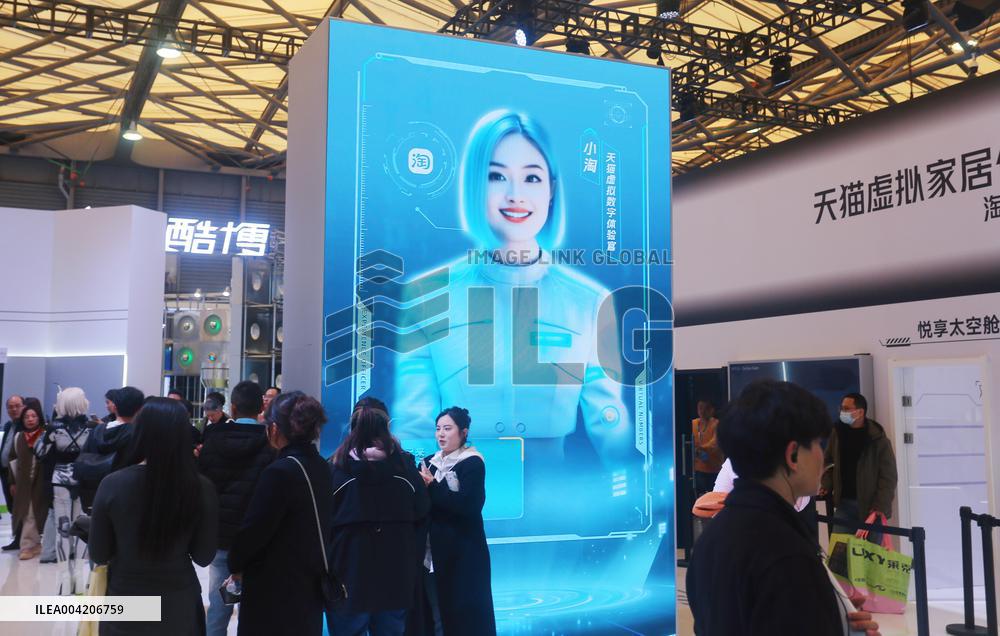 Virtual Home Experience Cabin at 2025 AWE in Shanghai