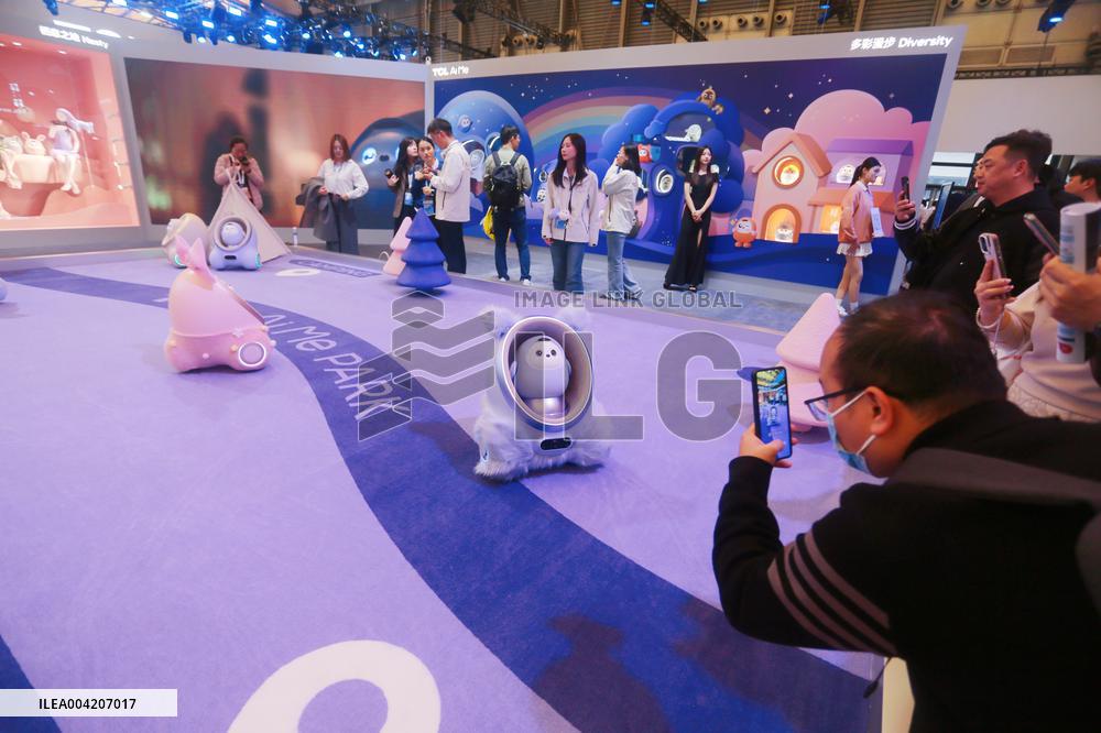Robot Displayed at 2025AWE in Shanghai