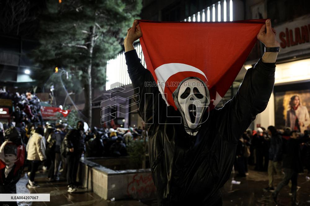 Protests Intensify For Fourth Night After Istanbul Mayor's Arrest - Ankara