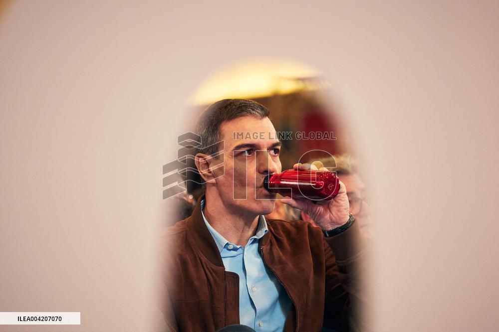 Pedro Sanchez attends the 13th Congress of the PSN in Pamplona - Spain