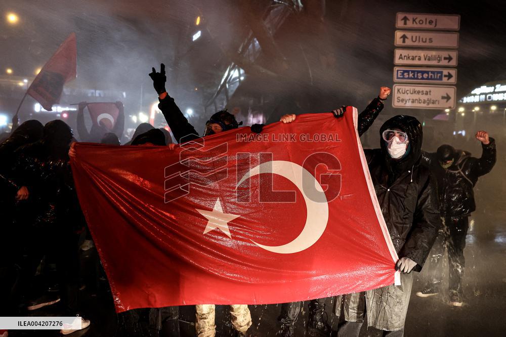Protests Intensify For Fourth Night After Istanbul Mayor's Arrest - Ankara