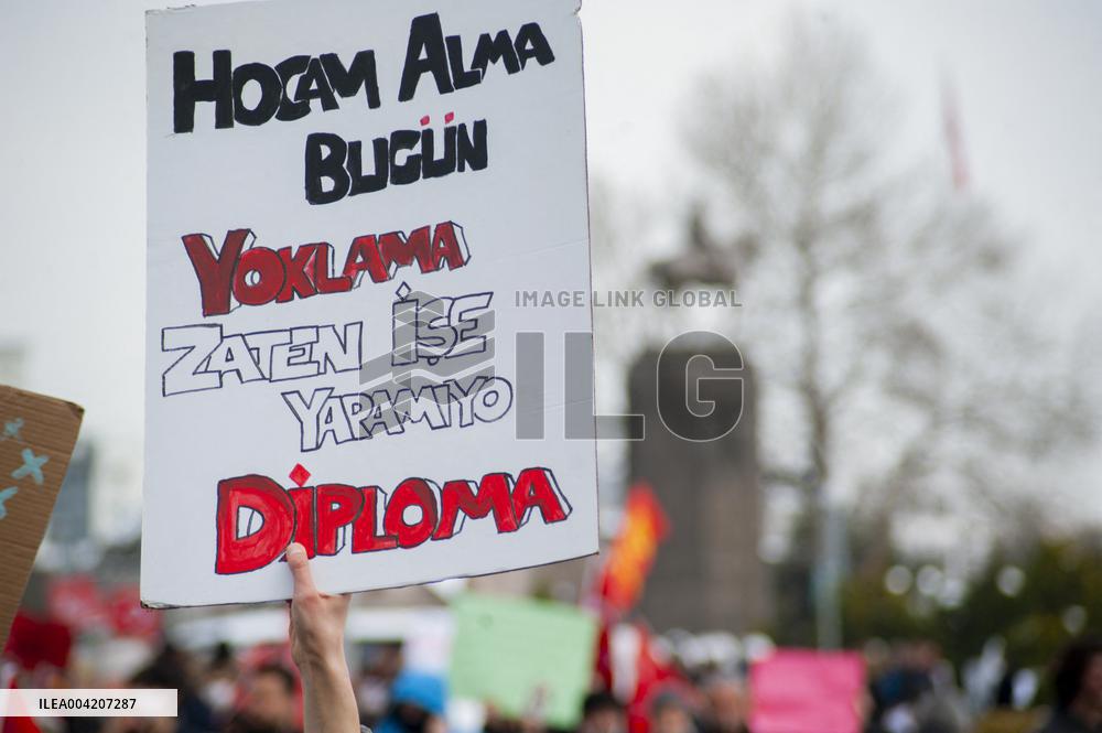 Thousands protest over Istanbul mayor arrest - Kayseri