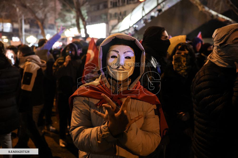 Protests Intensify For Fourth Night After Istanbul Mayor's Arrest - Ankara