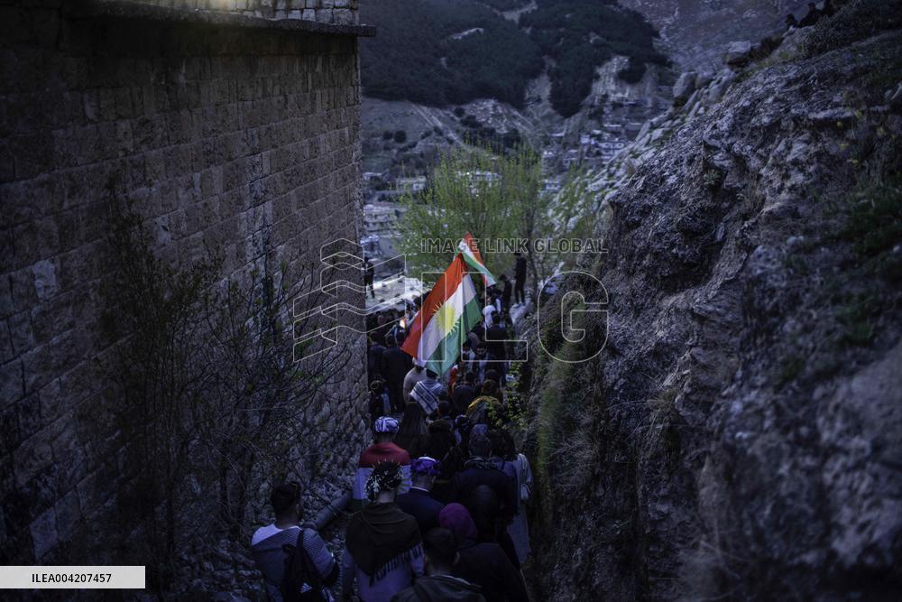 Iraqi Kurds Celebrate Nowruz - Akre