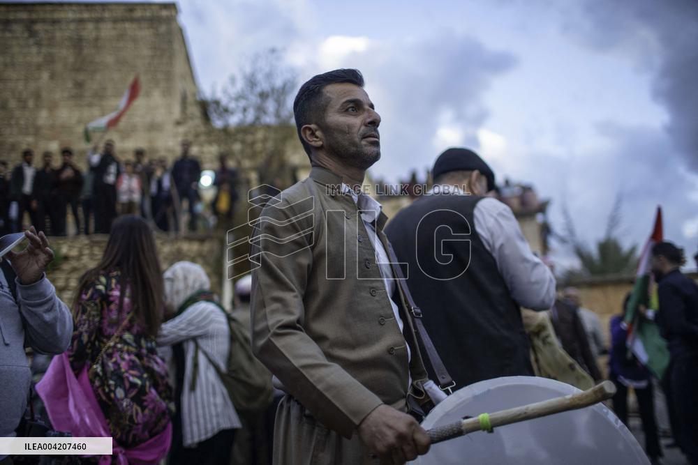 Iraqi Kurds Celebrate Nowruz - Akre