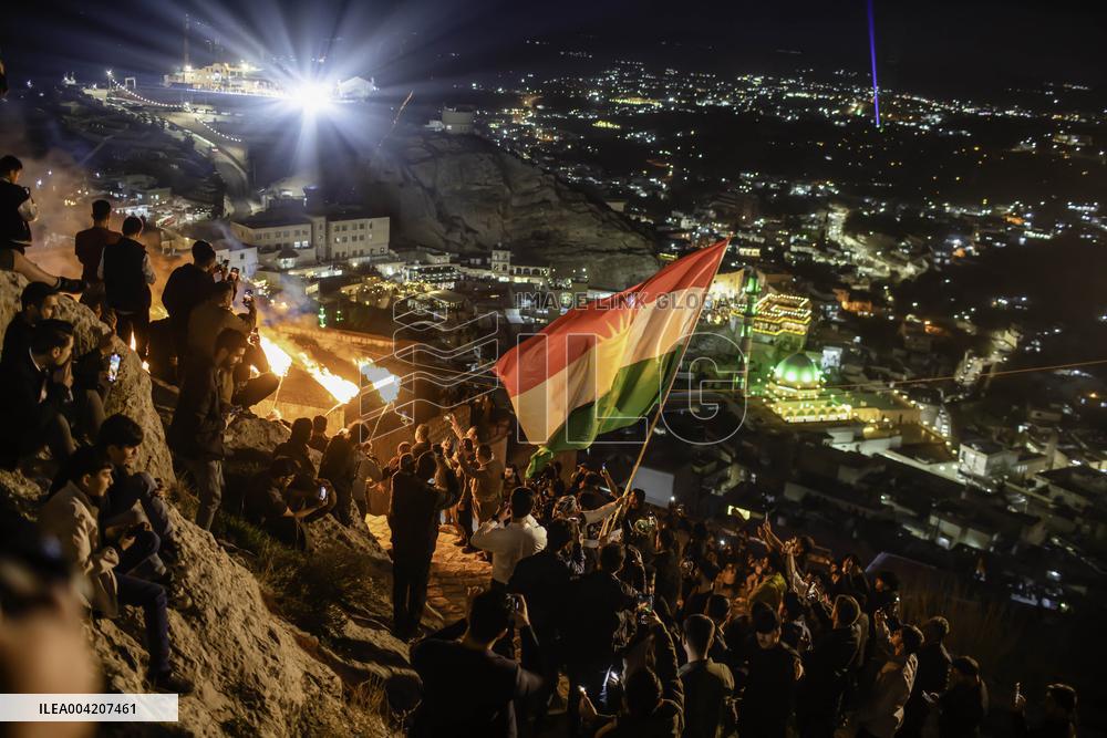Iraqi Kurds Celebrate Nowruz - Akre
