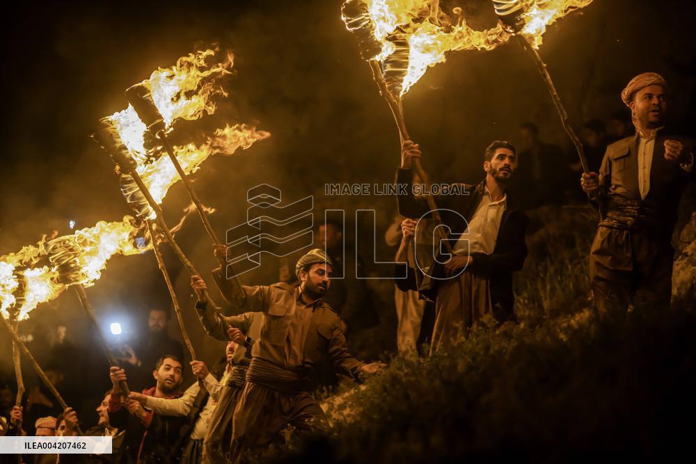 Iraqi Kurds Celebrate Nowruz - Akre