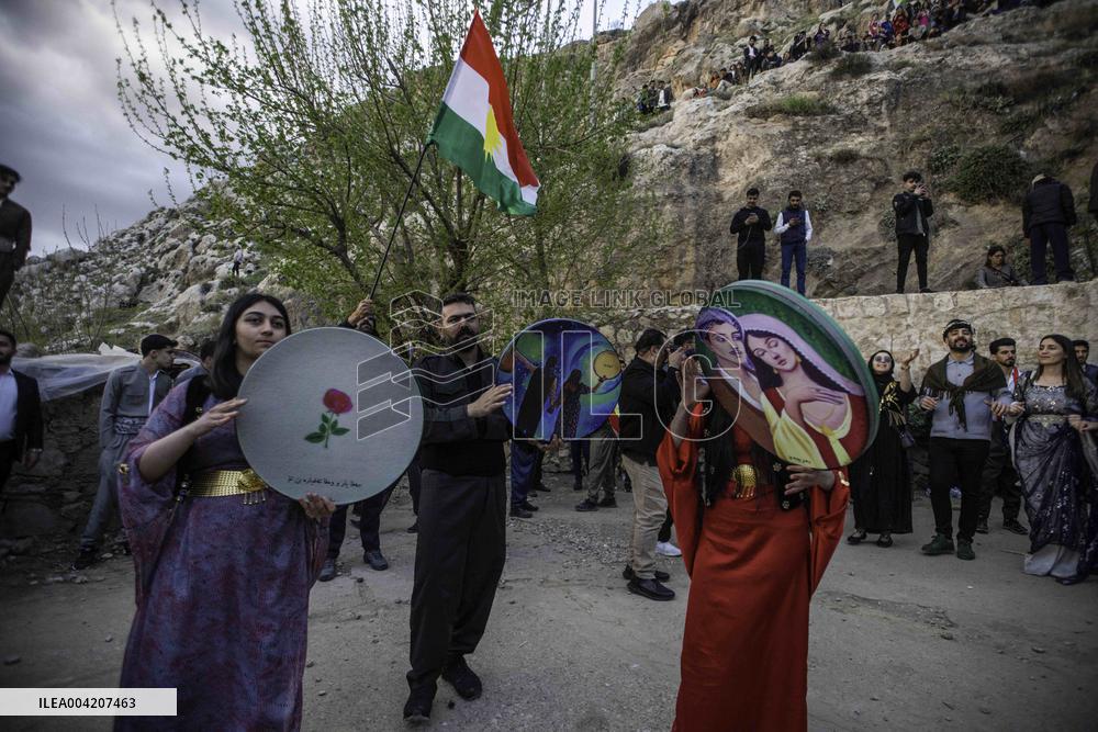 Iraqi Kurds Celebrate Nowruz - Akre