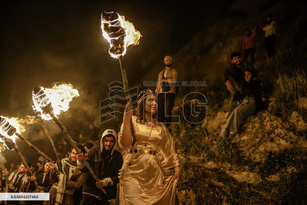 Iraqi Kurds Celebrate Nowruz - Akre