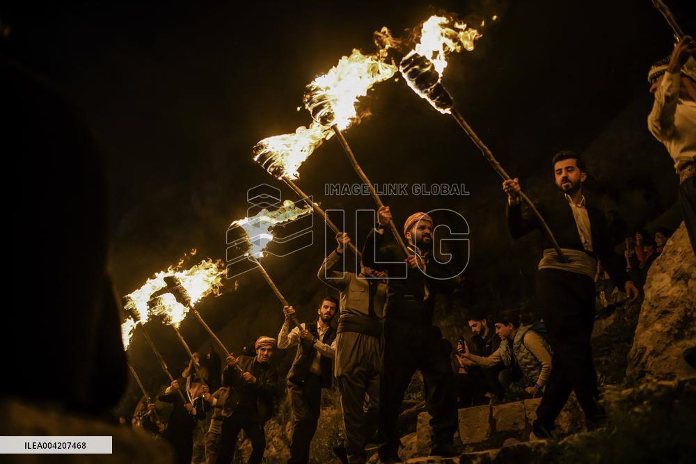 Iraqi Kurds Celebrate Nowruz - Akre