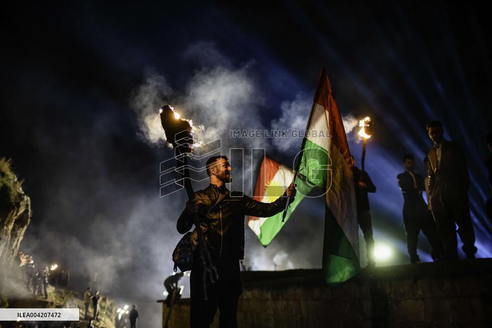Iraqi Kurds Celebrate Nowruz - Akre
