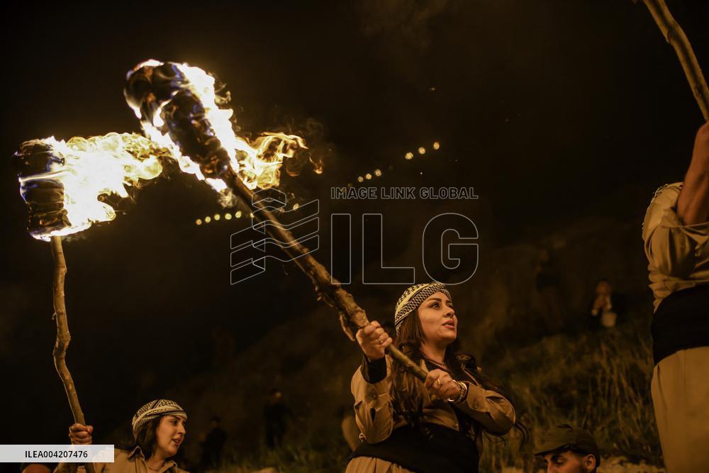 Iraqi Kurds Celebrate Nowruz - Akre