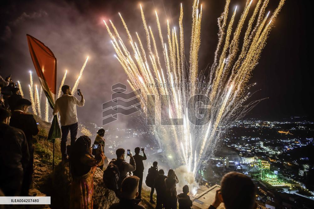 Iraqi Kurds Celebrate Nowruz - Akre