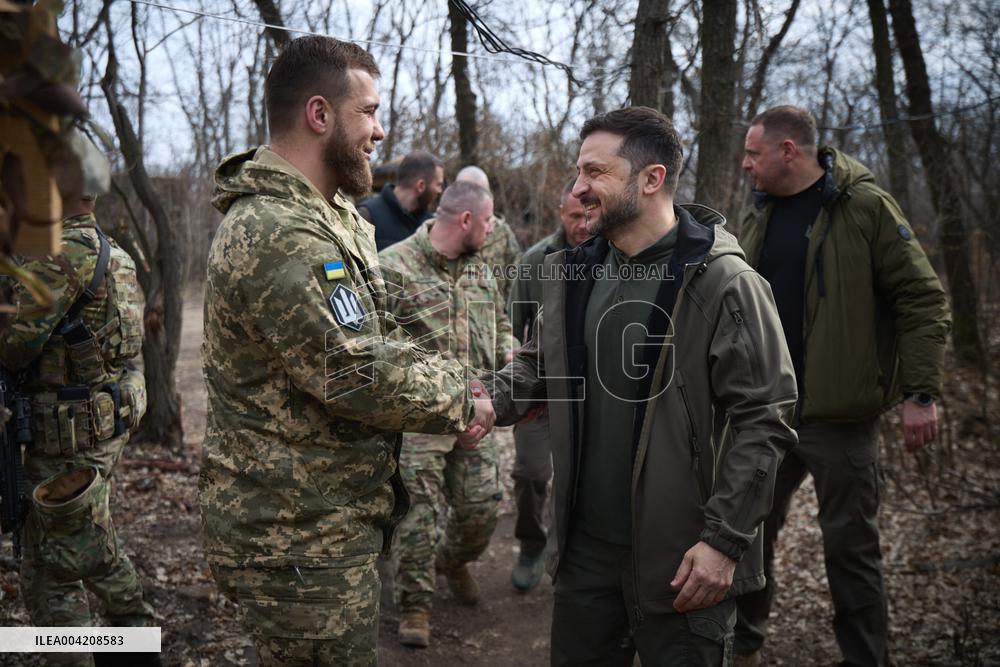 Working Trip of Zelensky to the Donetsk and Kharkiv Regions