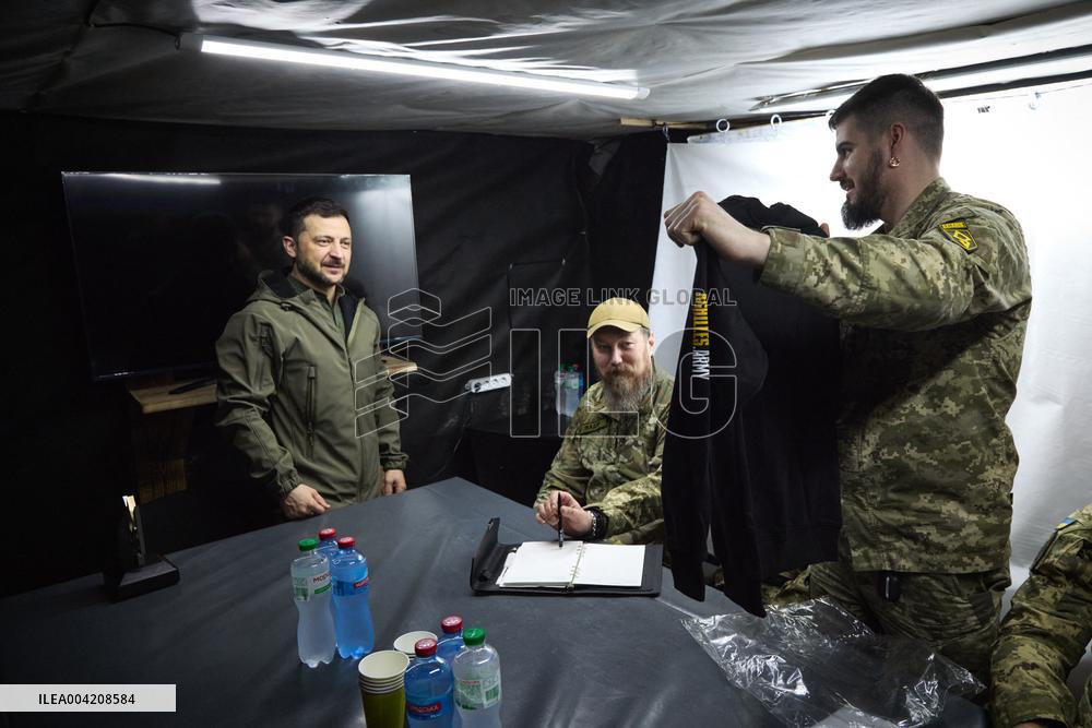 Working Trip of Zelensky to the Donetsk and Kharkiv Regions