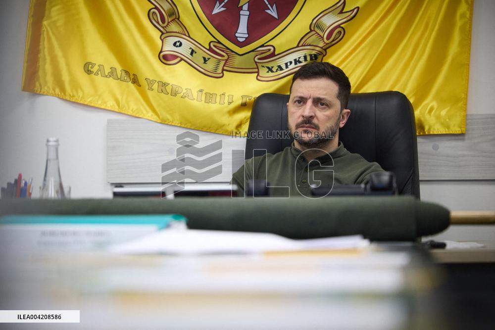 Working Trip of Zelensky to the Donetsk and Kharkiv Regions