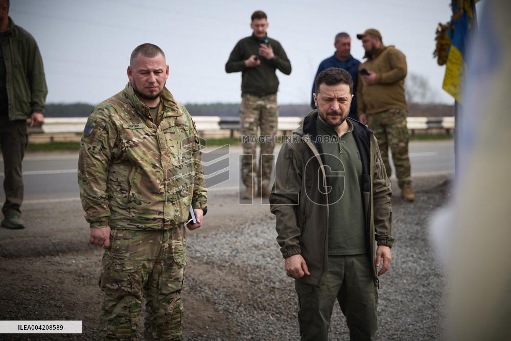 Working Trip of Zelensky to the Donetsk and Kharkiv Regions