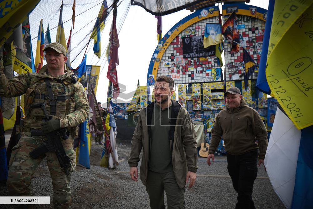 Working Trip of Zelensky to the Donetsk and Kharkiv Regions