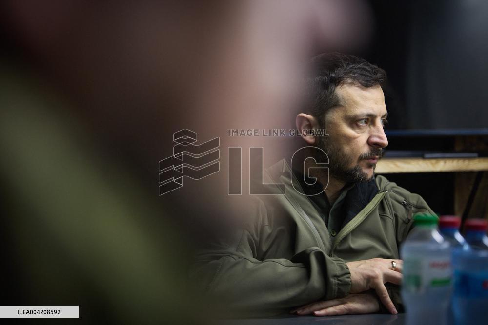 Working Trip of Zelensky to the Donetsk and Kharkiv Regions