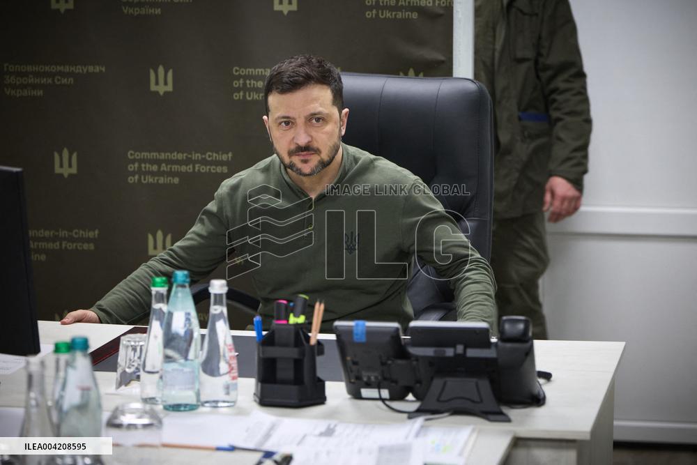 Working Trip of Zelensky to the Donetsk and Kharkiv Regions