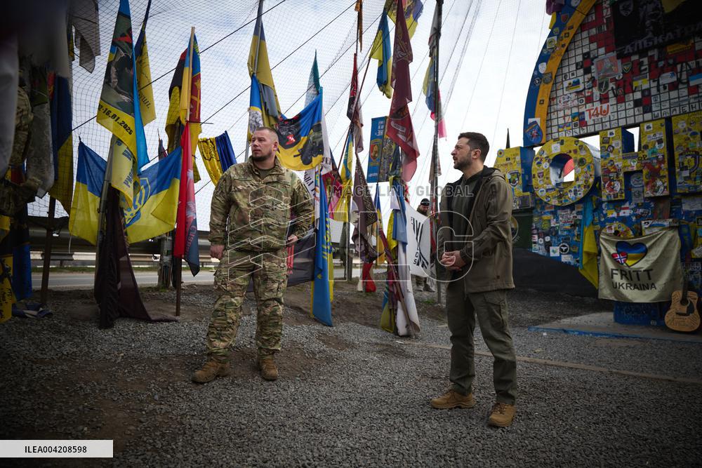 Working Trip of Zelensky to the Donetsk and Kharkiv Regions