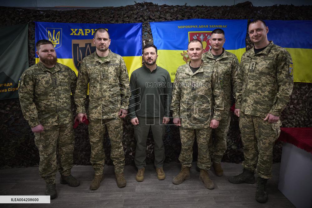 Working Trip of Zelensky to the Donetsk and Kharkiv Regions