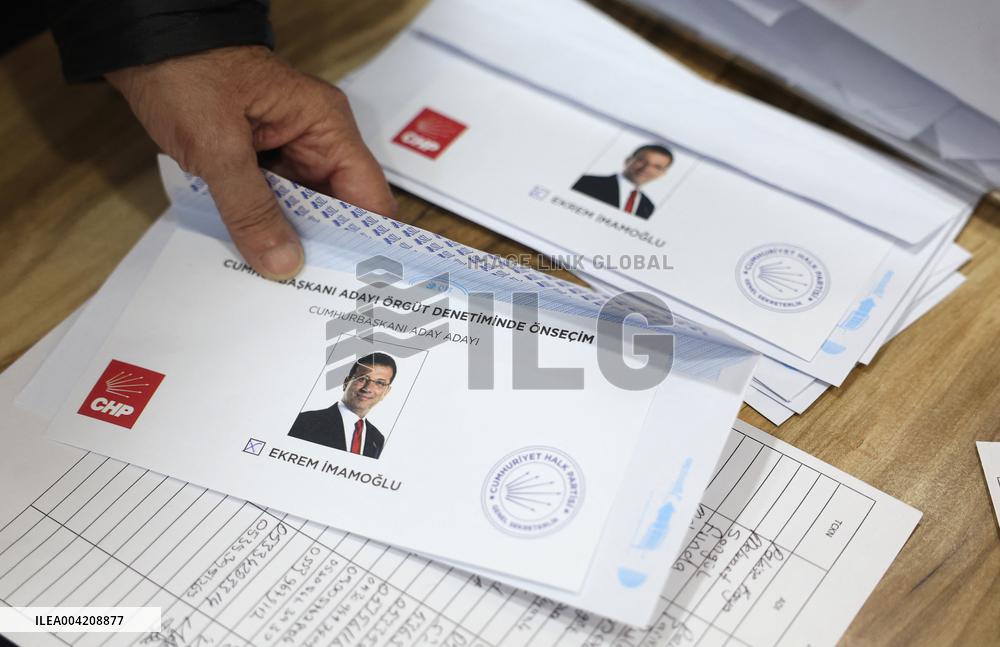 Turkish opposition party members, others head to polls for primary election - Ankara