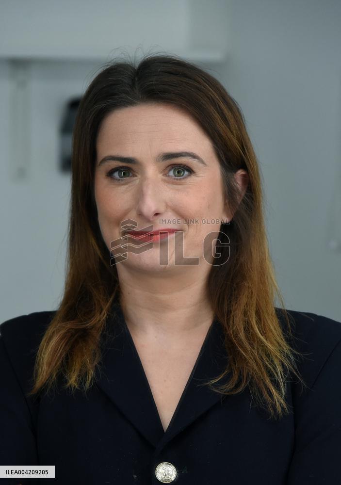 Marine Tondelier On Dimanche En Politique - Paris