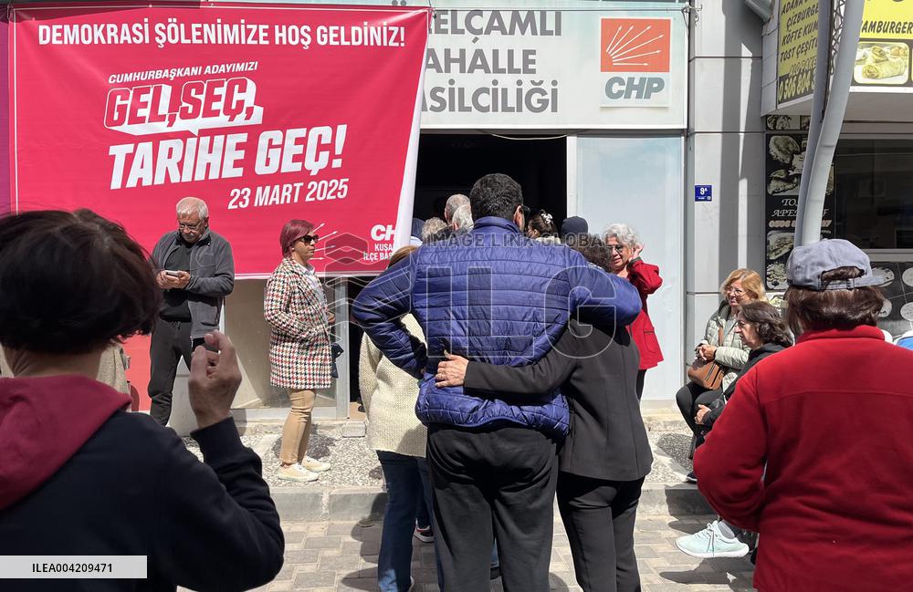 Turkish opposition holds historic primary as Istanbul Mayor Imamoglu jailed