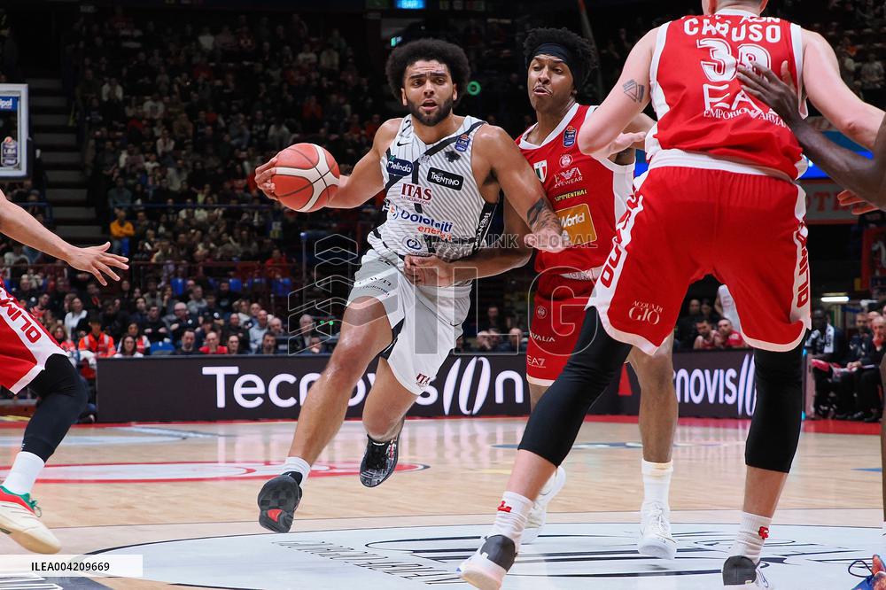 BASKET - Serie A - EA7 Emporio Armani Milano vs Dolomiti Energia Trentino