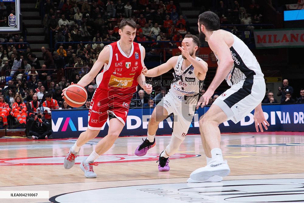 BASKET - Serie A - EA7 Emporio Armani Milano vs Dolomiti Energia Trentino